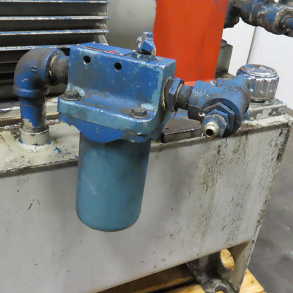 35 Gallon Double Gear Pump Hydraulic Unit 15Hp 230/460V
