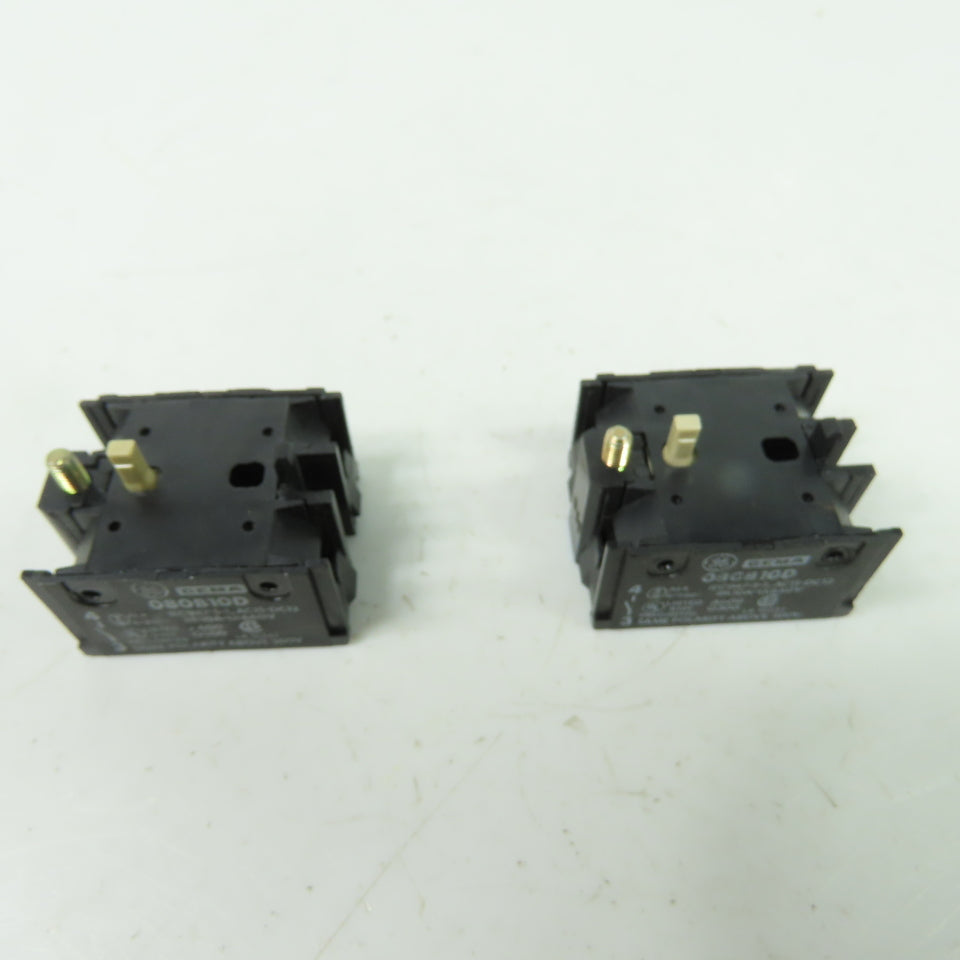 General Electric 080B10D Cema Contact Block 660V 10A Lot Of 2