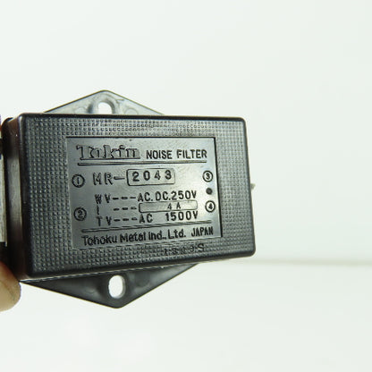 Tokin MR-2043 Noise Filter 250V 4A Lot Of 2