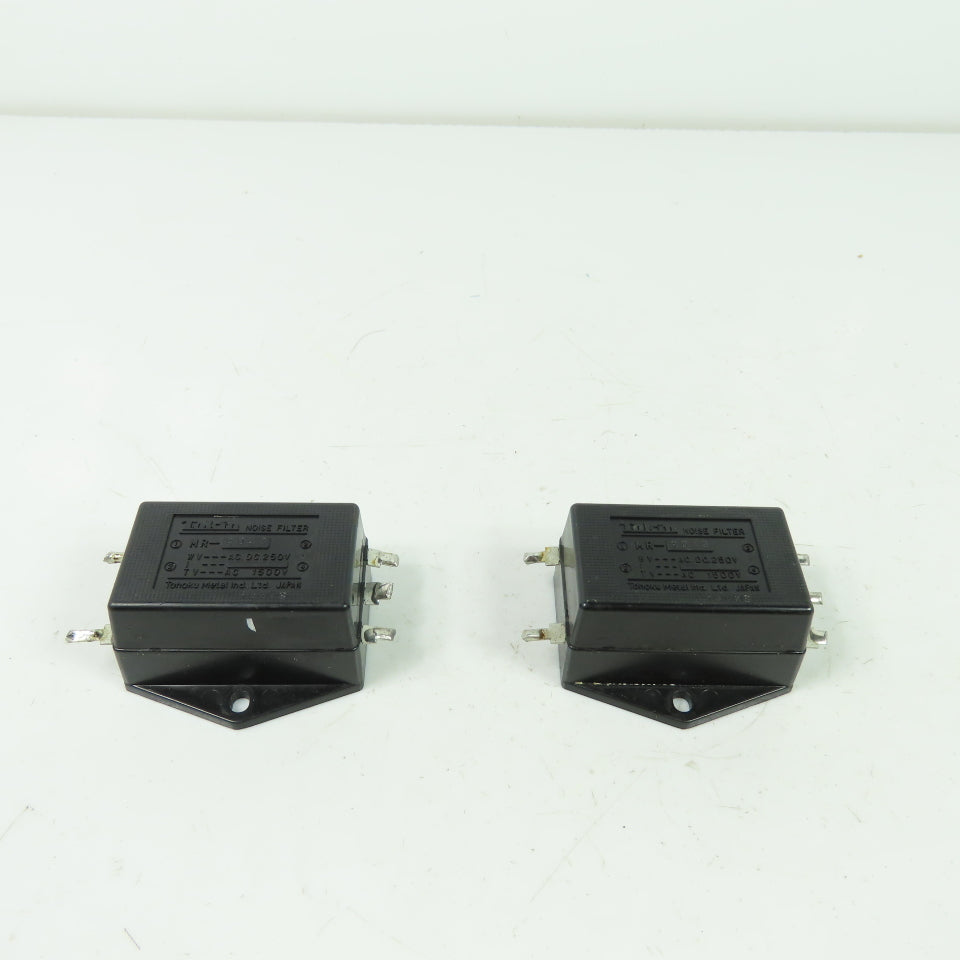 Tokin MR-2043 Noise Filter 250V 4A Lot Of 2