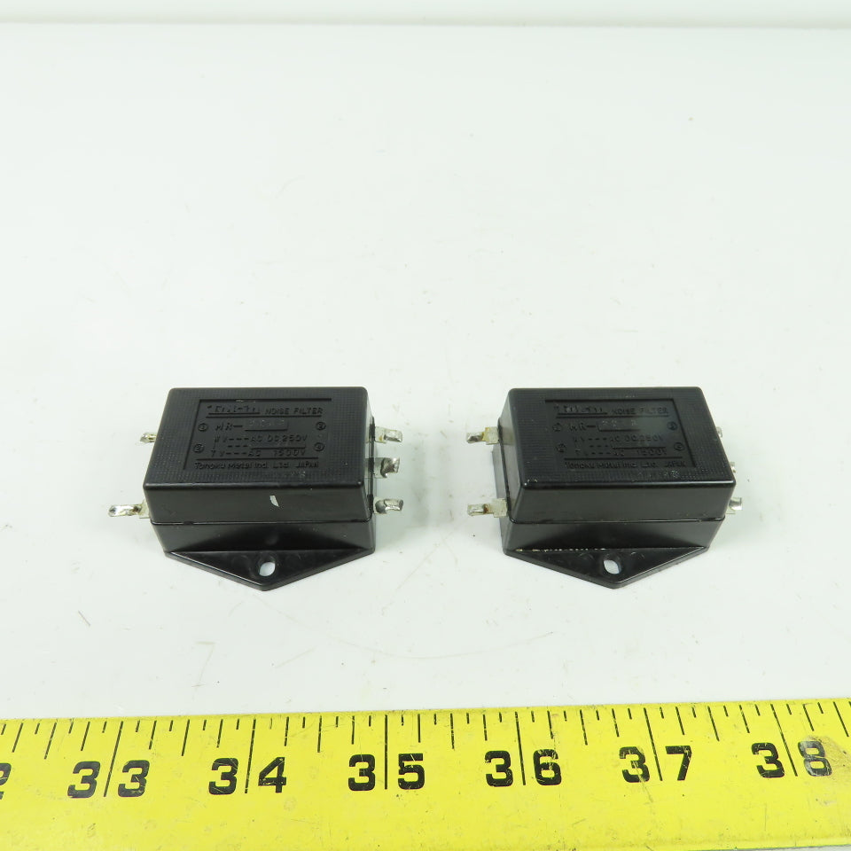 Tokin MR-2043 Noise Filter 250V 4A Lot Of 2