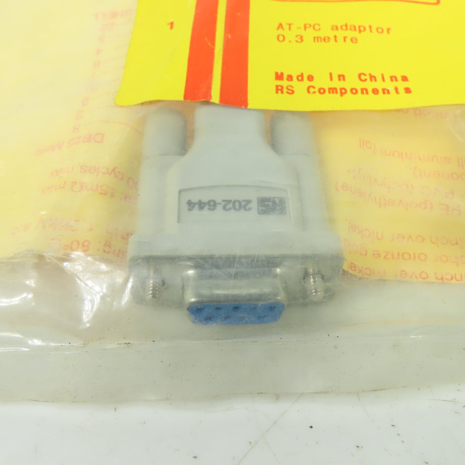 RS 202-644 AT-PC Adaptor CABLE 0.3 Metre
