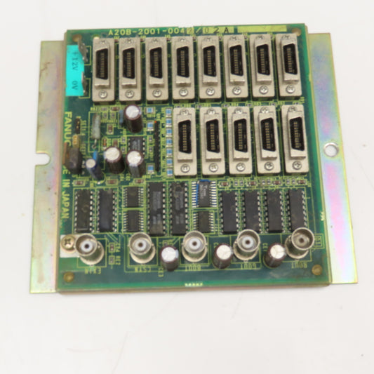 Fanuc A20B-2001-0042/02A Multiplexer Interface Circuit Board PCB
