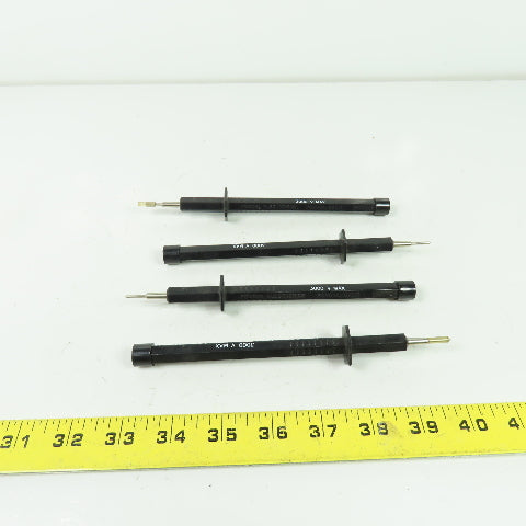 Pomana Electronics 5072 Black Test Probe 3000V Max Lot Of 4
