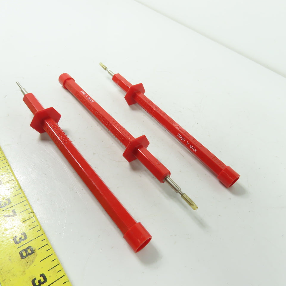 Pomana Electronics 5072 Red Test Probe 3000V Max Lot Of 3