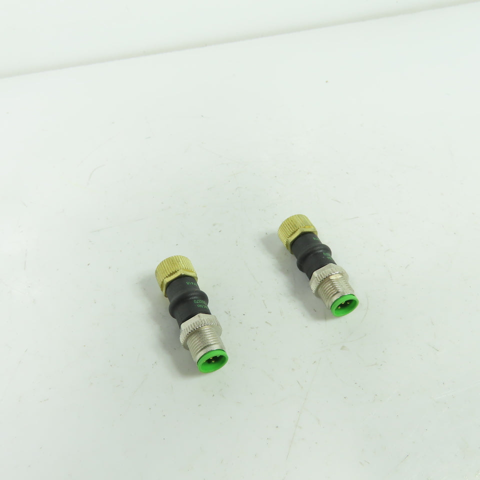 Murr 333370 Adapter 5-Pin Male/Female 17012 Lot Of 2