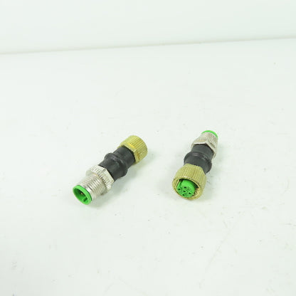Murr 333370 Adapter 5-Pin Male/Female 17012 Lot Of 2