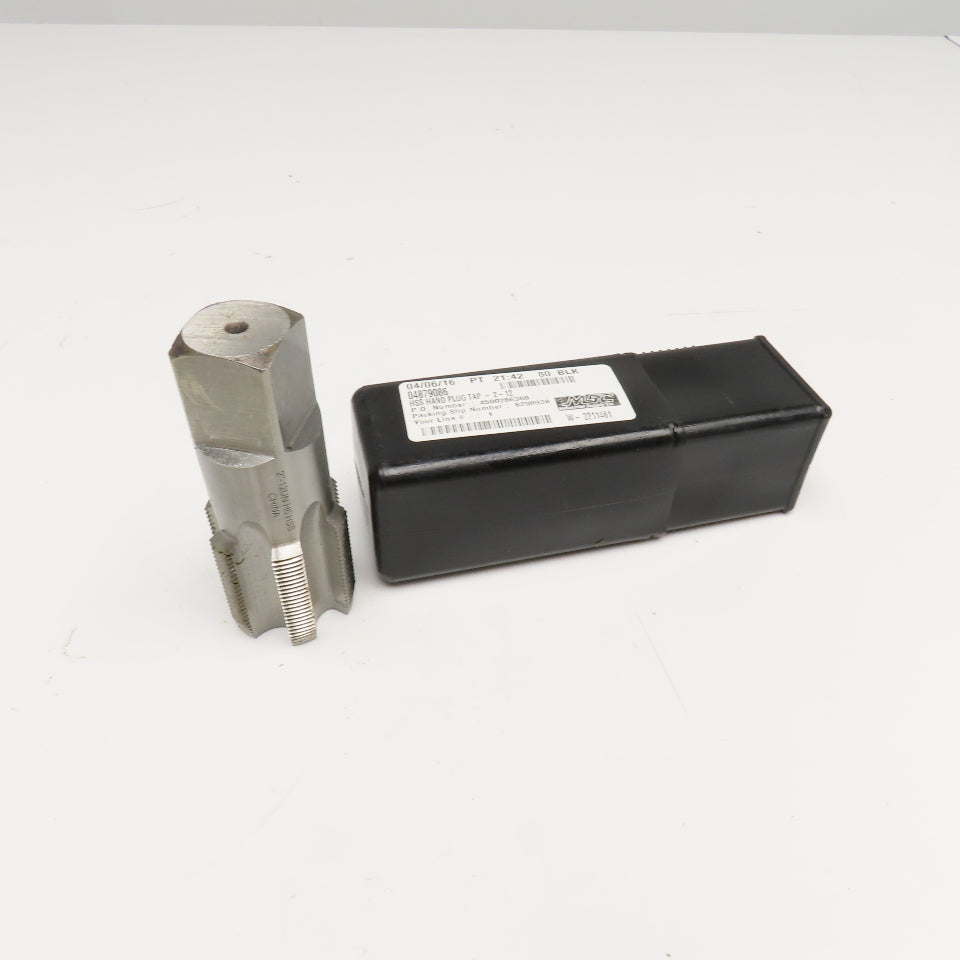 MSC Value Collection 04879086 2"-12 UNS 6 Flute Plug Tap HSS