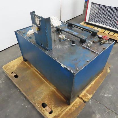50 Gallon 26" x 39" x 14" Hydraulic Power Unit Tank