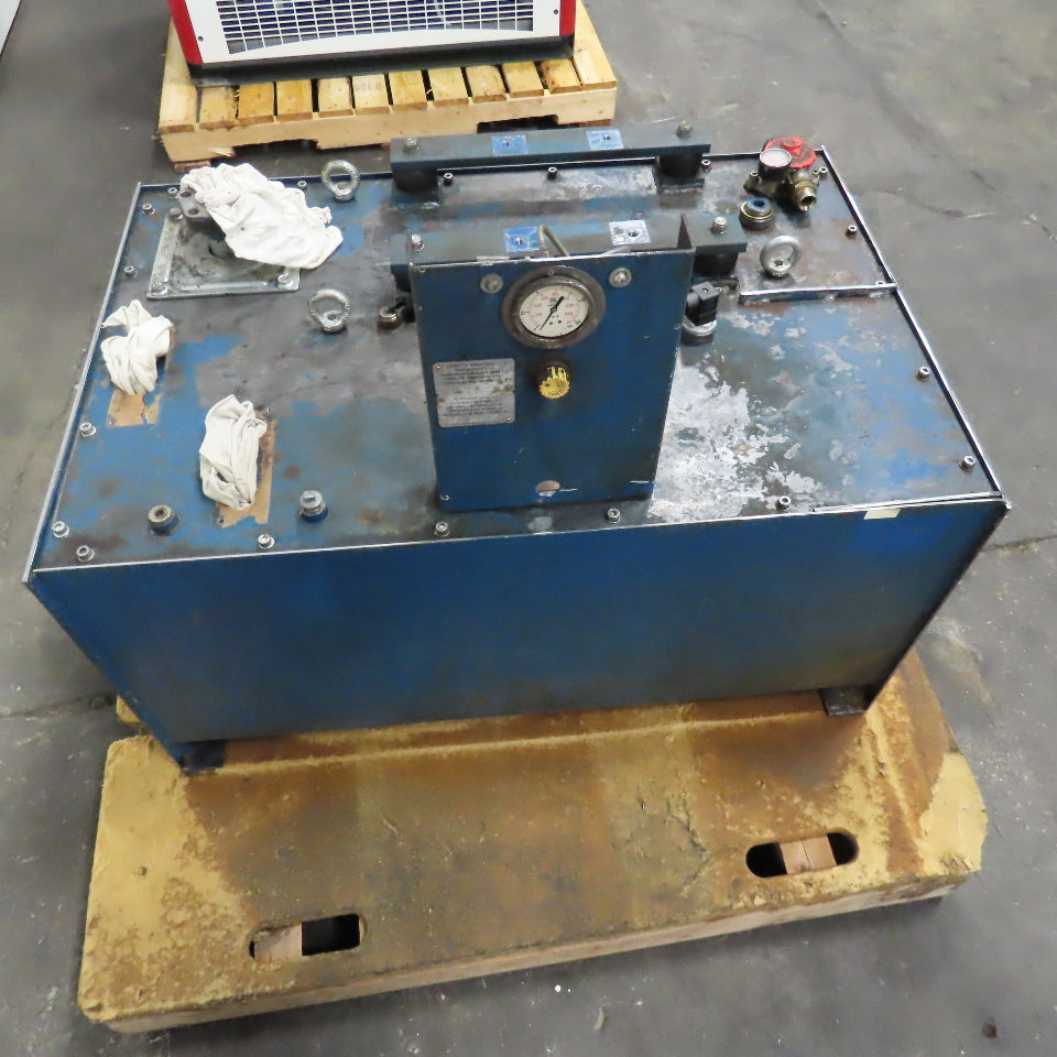 50 Gallon 26" x 39" x 14" Hydraulic Power Unit Tank