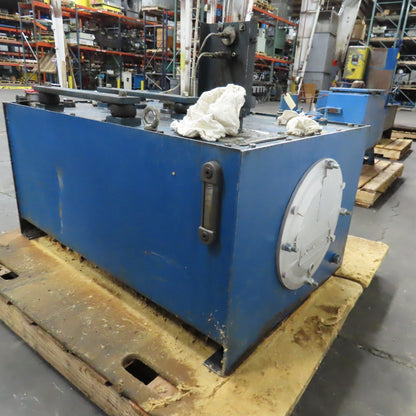 50 Gallon 26" x 39" x 14" Hydraulic Power Unit Tank