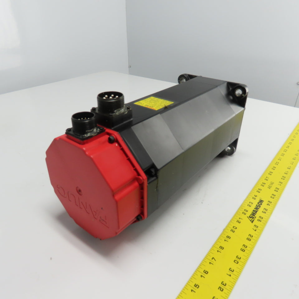 Fanuc A06B--0572-B077 aL50/2000 6.0KW AC Servo Motor 143V 3Ph 2000RPM