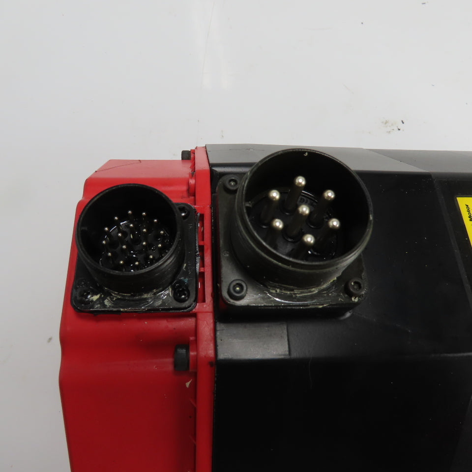 Fanuc A06B--0572-B077 aL50/2000 6.0KW AC Servo Motor 143V 3Ph 2000RPM