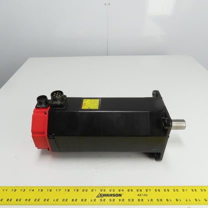 Fanuc A06B--0572-B077 aL50/2000 6.0KW AC Servo Motor 143V 3Ph 2000RPM