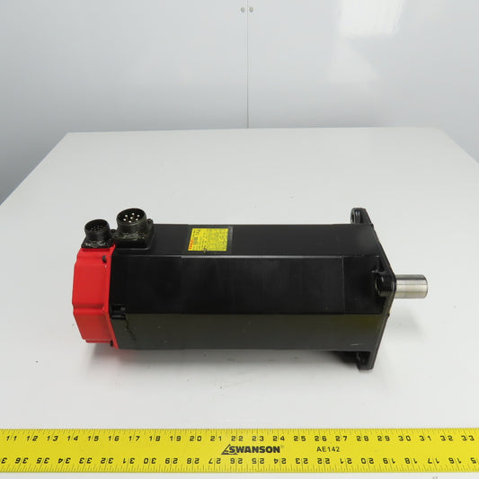 Fanuc A06B--0572-B077 aL50/2000 6.0KW AC Servo Motor 143V 3Ph 2000RPM