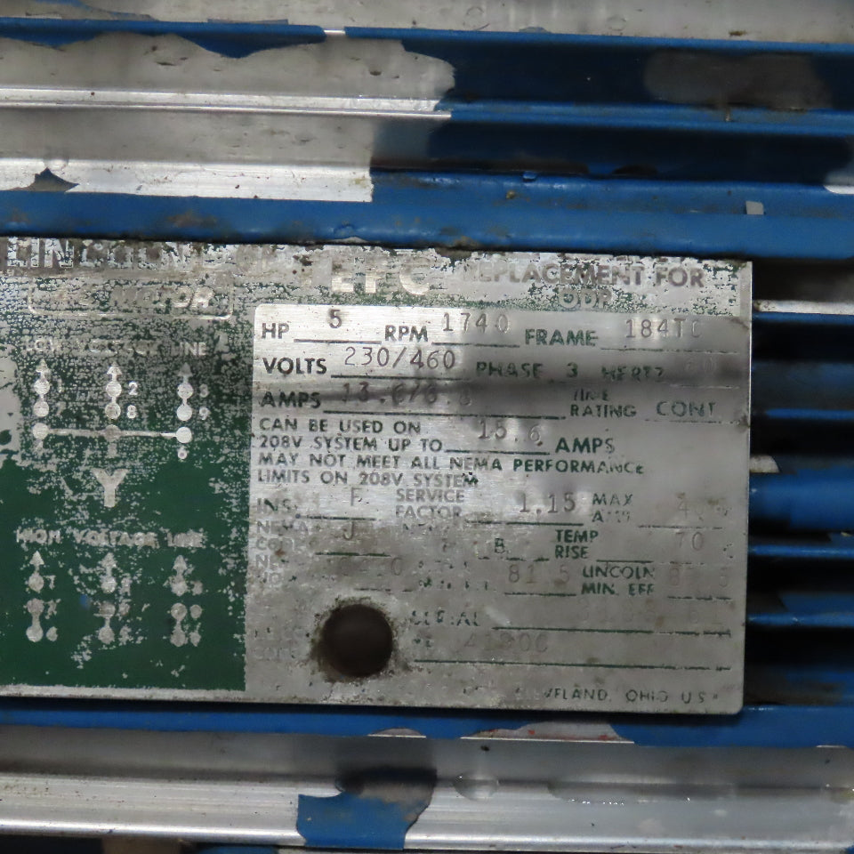 Vickers PVB5 RSY 20 C 11 12 Gallon Hydraulic Power Unit 5Hp 230/460V