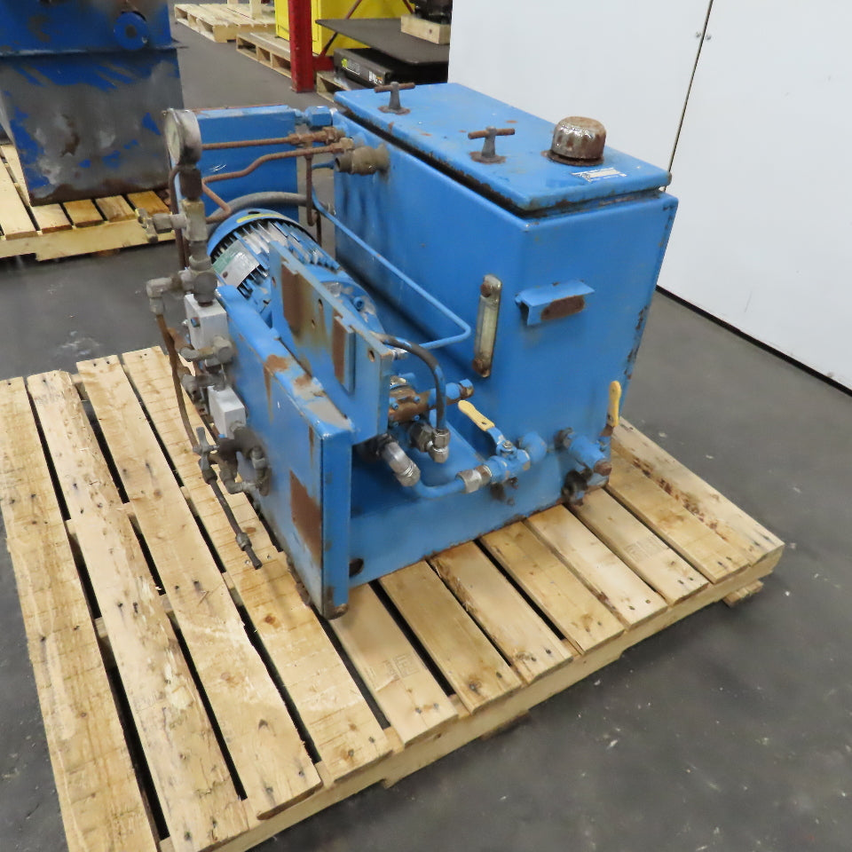 Vickers PVB5 RSY 20 C 11 12 Gallon Hydraulic Power Unit 5Hp 230/460V