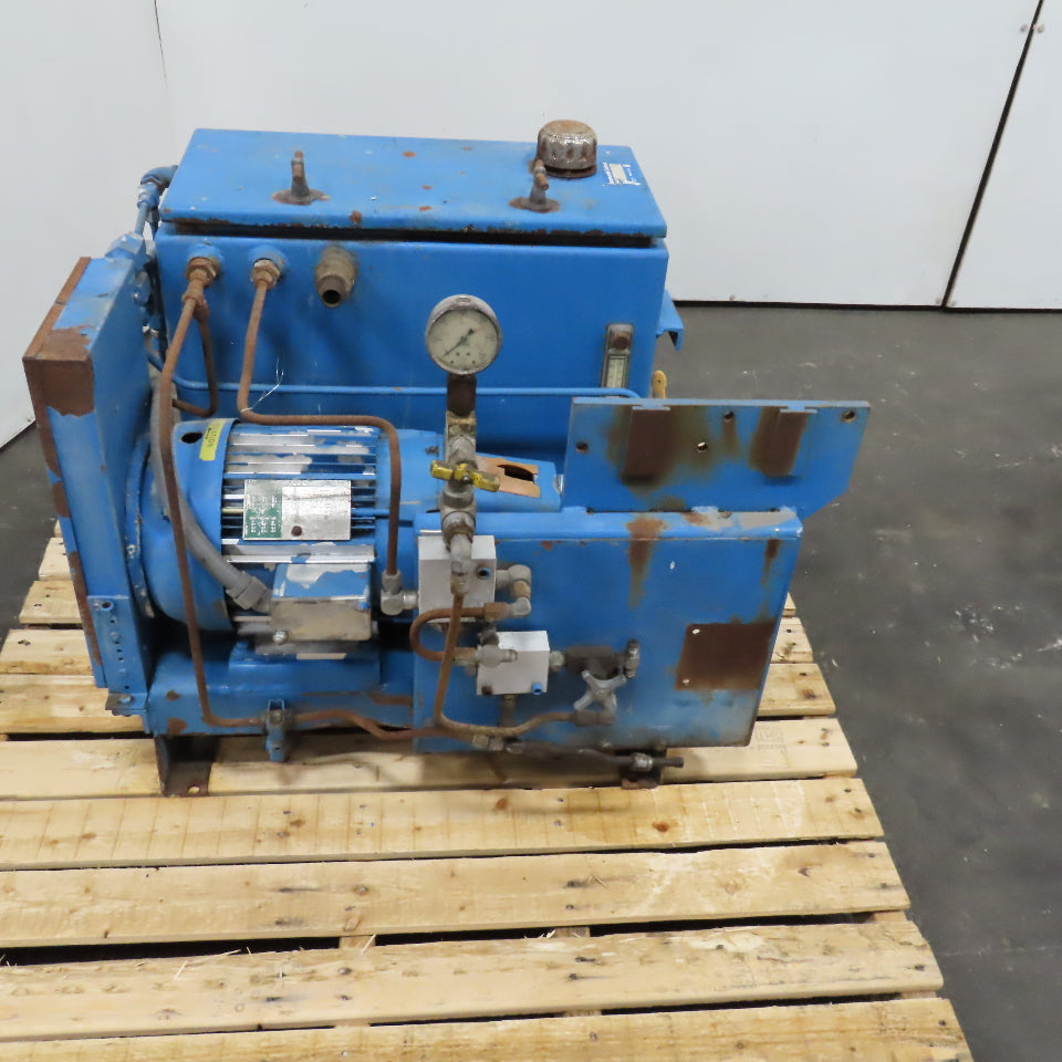 Vickers PVB5 RSY 20 C 11 12 Gallon Hydraulic Power Unit 5Hp 230/460V