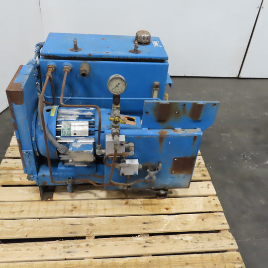 Vickers PVB5 RSY 20 C 11 12 Gallon Hydraulic Power Unit 5Hp 230/460V