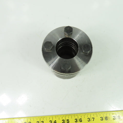 1-3/8" ID Bore Stainless Steel Flexible Coupling 3-1/2" Long