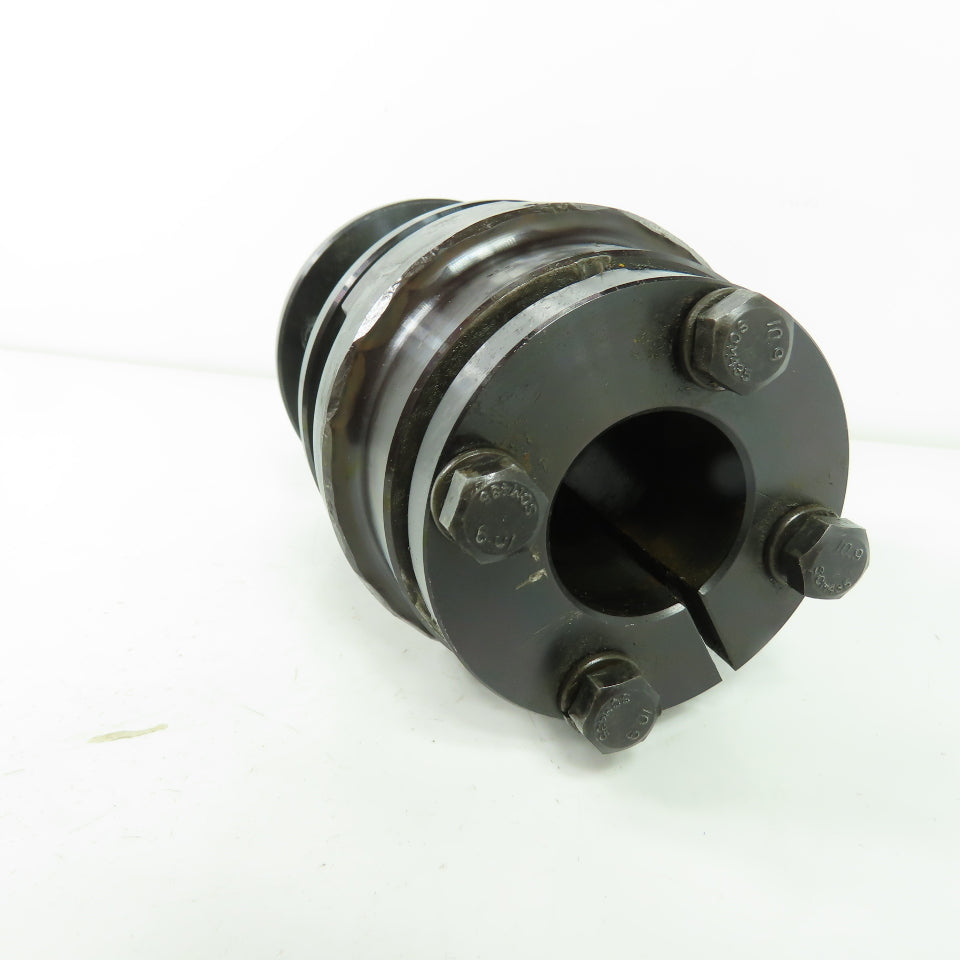 1-3/8" ID Bore Coupling W/ 1-1/8" Bore 2-3/4" Flange Adapter