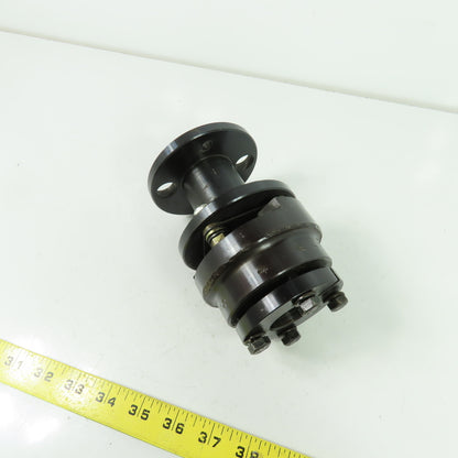 1-3/8" ID Bore Coupling W/ 1-1/8" Bore 2-3/4" Flange Adapter