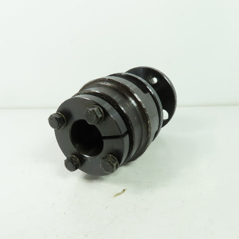 1-3/8" ID Bore Coupling W/ 1-1/8" Bore 2-3/4" Flange Adapter