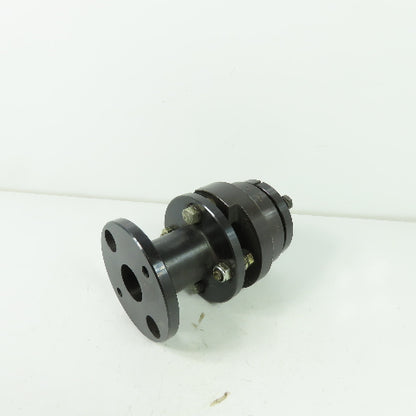 1-3/8" ID Bore Coupling W/ 1-1/8" Bore 2-3/4" Flange Adapter