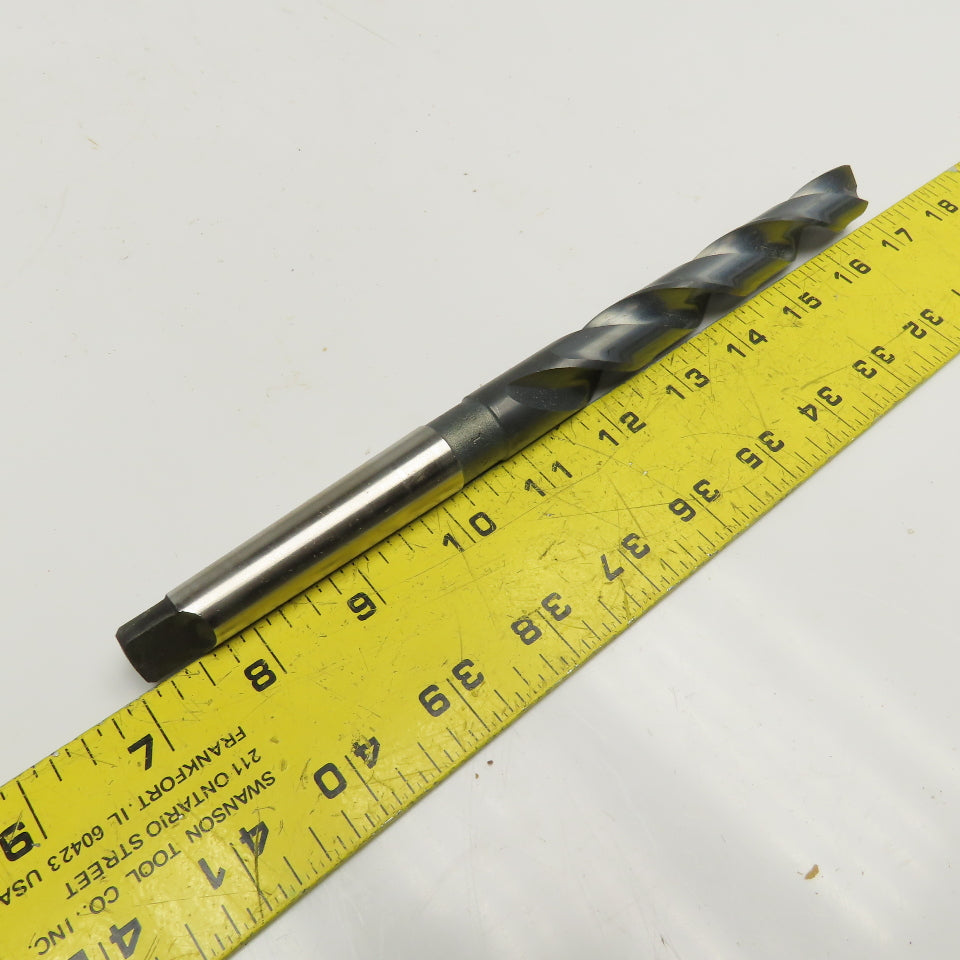 Precision Twist Drill 20047 47/64" Twist Drill MT2 Shank 118° 9-3/4" OAL