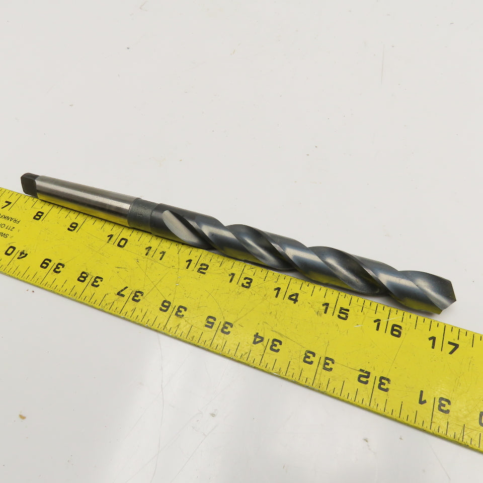 Precision Twist Drill 20047 47/64" Twist Drill MT2 Shank 118° 9-3/4" OAL