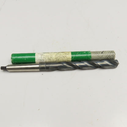 Precision Twist Drill 20047 47/64" Twist Drill MT2 Shank 118° 9-3/4" OAL