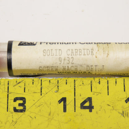 XLN 9/32 Premium Solid Carbide Tool 2 Flute Screw Machine Drill