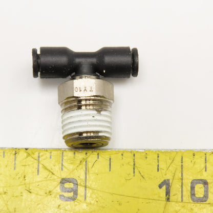 Legris 1/4" NPT x 4-5/32 x 4-5/32 Push To Connect Branch Tee Lot Of 3