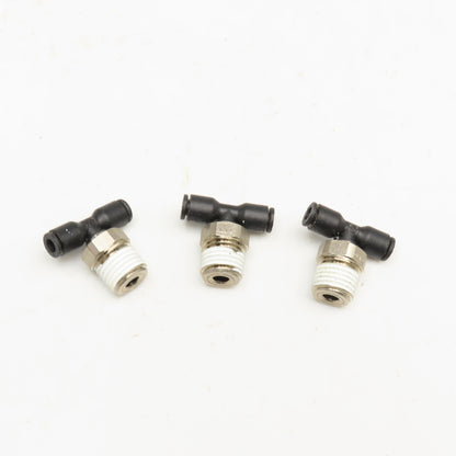 Legris 1/4" NPT x 4-5/32 x 4-5/32 Push To Connect Branch Tee Lot Of 3