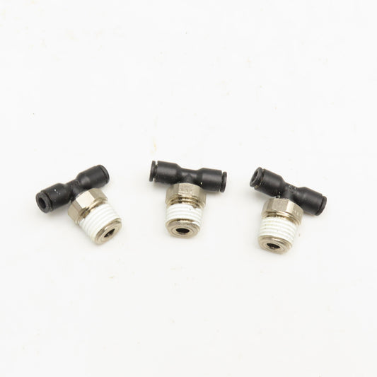 Legris 1/4" NPT x 4-5/32 x 4-5/32 Push To Connect Branch Tee Lot Of 3