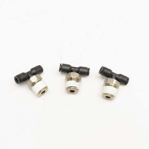 Legris 1/4" NPT x 4-5/32 x 4-5/32 Push To Connect Branch Tee Lot Of 3