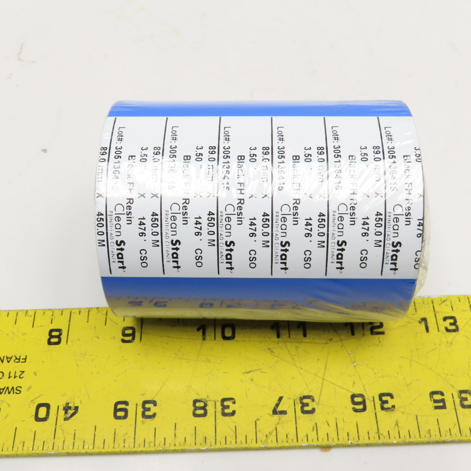 CMS CMS-FRD08933 04B40008 Black Thermal Transfer Ribbon 89mm x 450m 3.5" x 1476'
