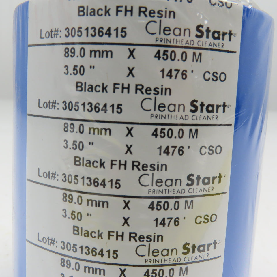 CMS CMS-FRD08933 04B40008 Black Thermal Transfer Ribbon 89mm x 450m 3.5" x 1476'