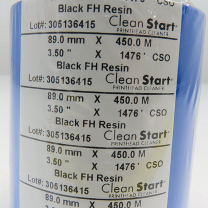 CMS CMS-FRD08933 04B40008 Black Thermal Transfer Ribbon 89mm x 450m 3.5" x 1476'