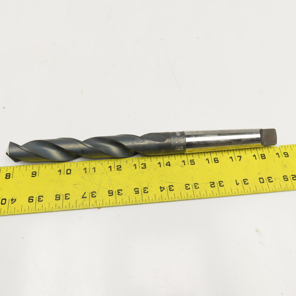 Precision Twist Drill 20060 15/16" Two Flute Twist Drill MT3 Shank 118° 10-3/4"