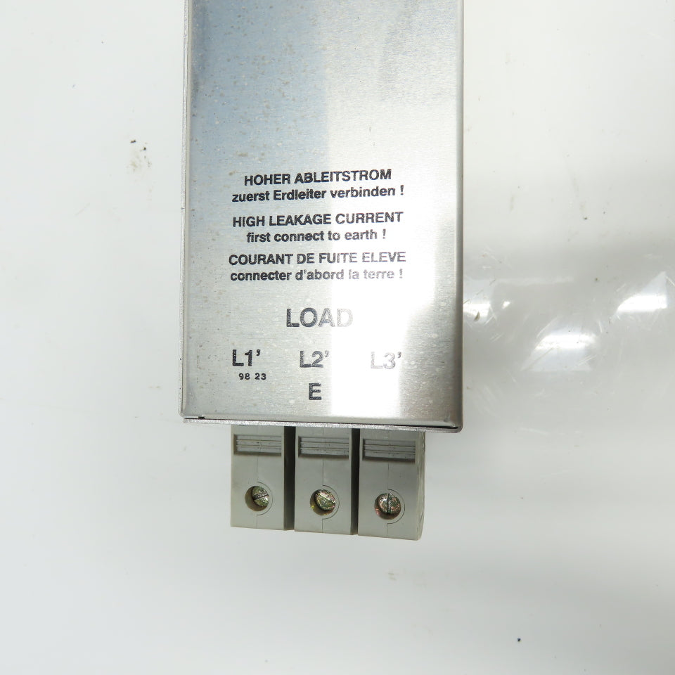 Schaffner FN 258-100-35 Line Filter 480VAC 100A 50/60Hz