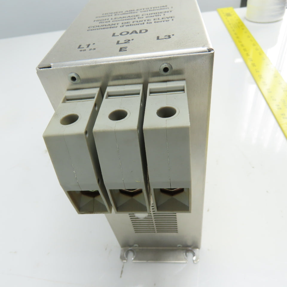 Schaffner FN 258-100-35 Line Filter 480VAC 100A 50/60Hz