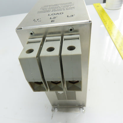 Schaffner FN 258-100-35 Line Filter 480VAC 100A 50/60Hz