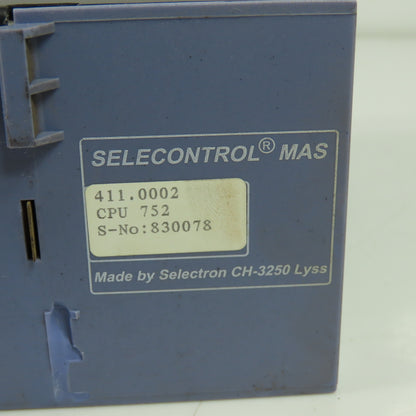 Selecontrol MAS CPU 752 CPU PLC Processing Unit 752