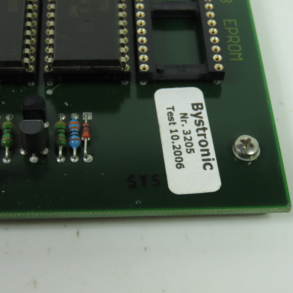 Bystronic E0793-5-A Circuit Board Card ROM/RAM 4