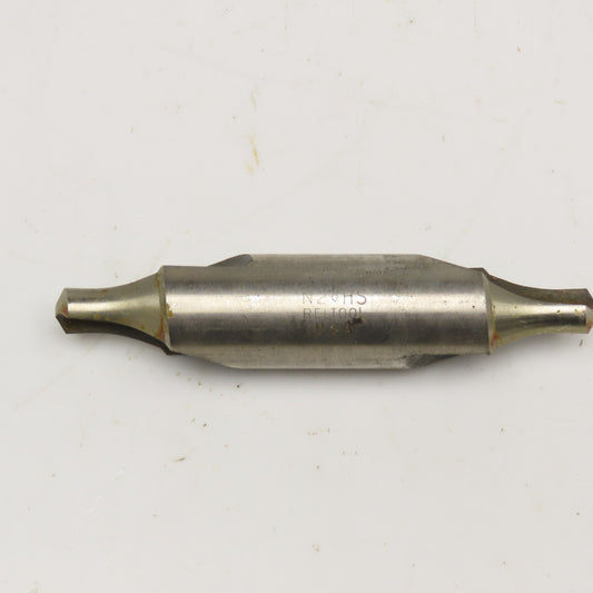 Reltool N-2 Combination Drill Countersink Double Ended HSS 3-1/2" OAL