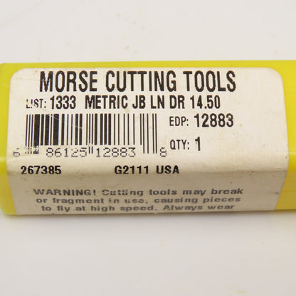 Morse USA 14.5mm 2 Flute Jobber Length Twist Drill