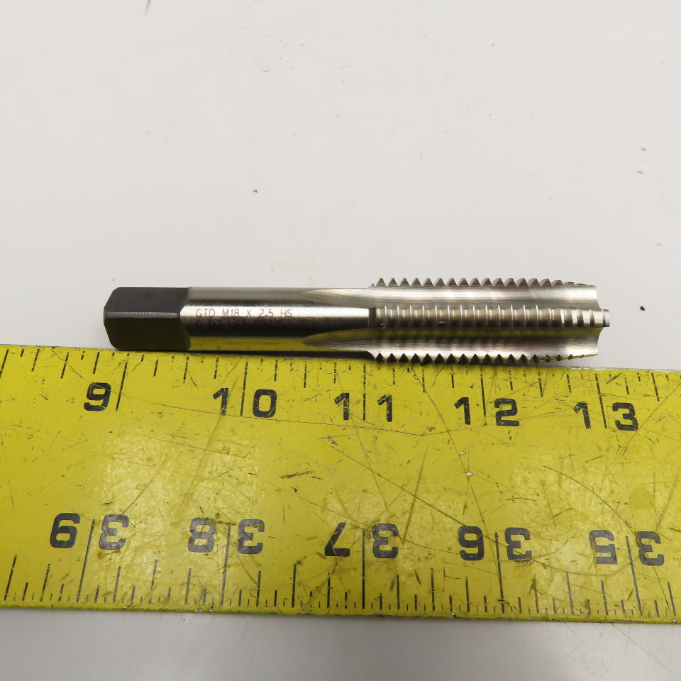 Widia 14878 M18 x 2.5 Metric Plug Tap 4 Flute