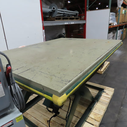 Southworth LS2-48W 2000Lbs 84" x 64" Lift Table 8"-56" Lift 230/460V 3Ph