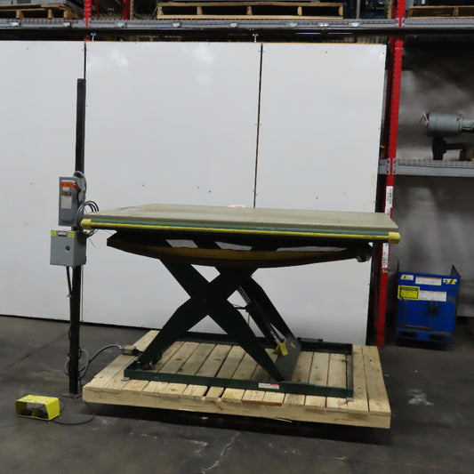 Southworth LS2-48W 2000Lbs 84" x 64" Lift Table 8"-56" Lift 230/460V 3Ph